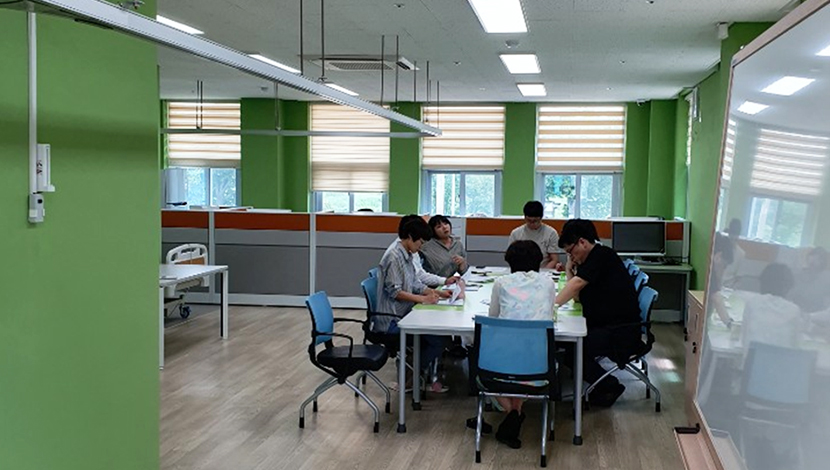뇌병변장애인 활동실